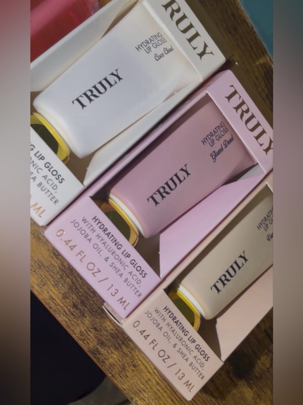 TRULY Hydrating Lip Gloss Trio – bundle of 3